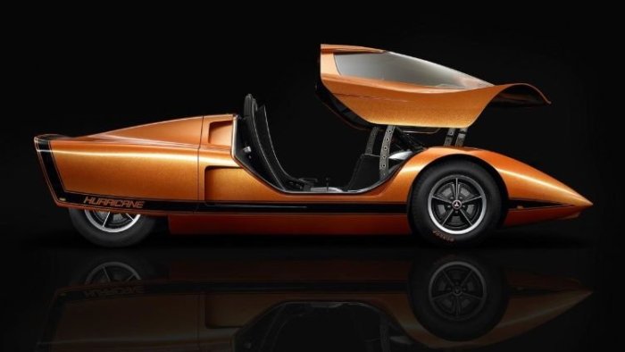 Hurricane — австралийский концепт-кар 1969 года с цифровой приборкой и камерой заднего вида