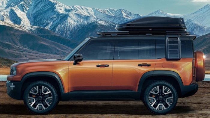 Geely представила внедорожник Galaxy Cruiser с ИИ и умением ездить с проколотыми колёсами